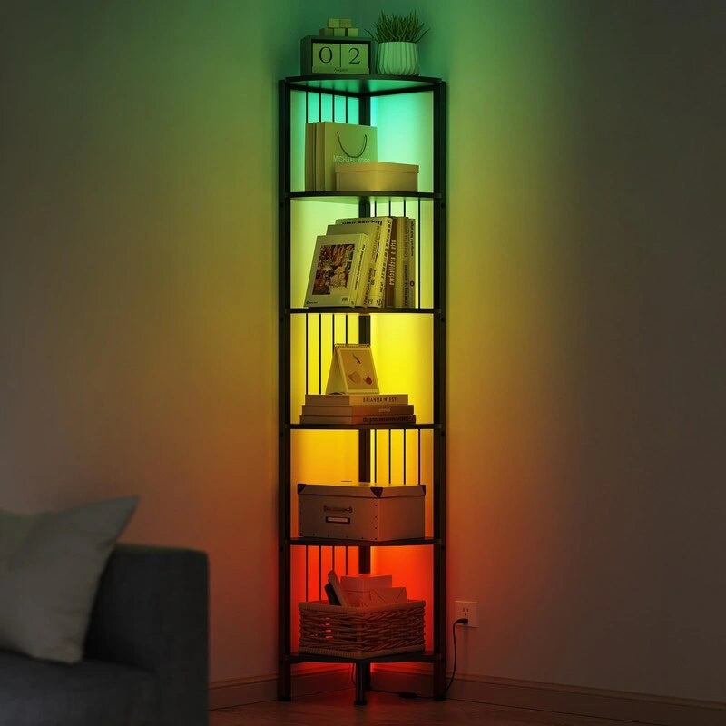 Étagère d'angle - 11.7P x 11.7L x 63H