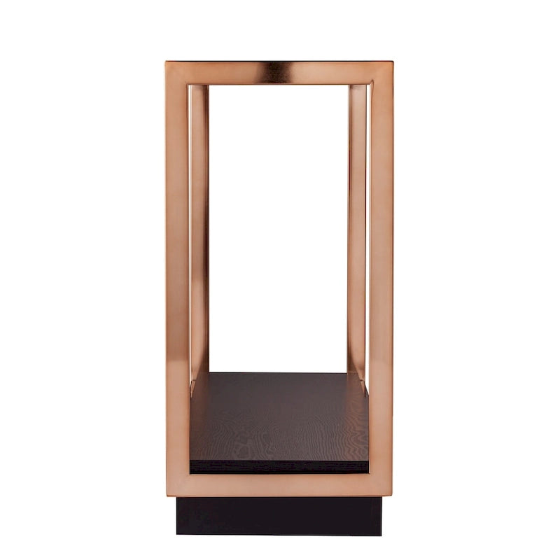 Meuble Console en Métal Moderne Champagne
