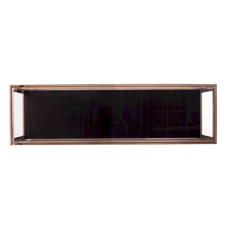 Meuble Console en Métal Moderne Champagne