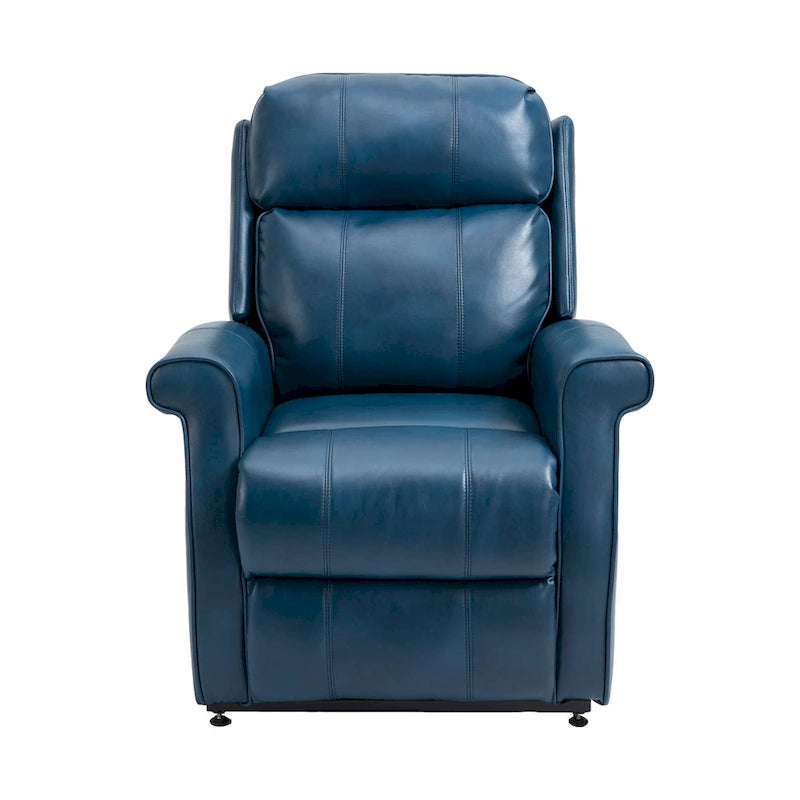 Fauteuil inclinable releveur électrique en similicuir pour personnes âgées