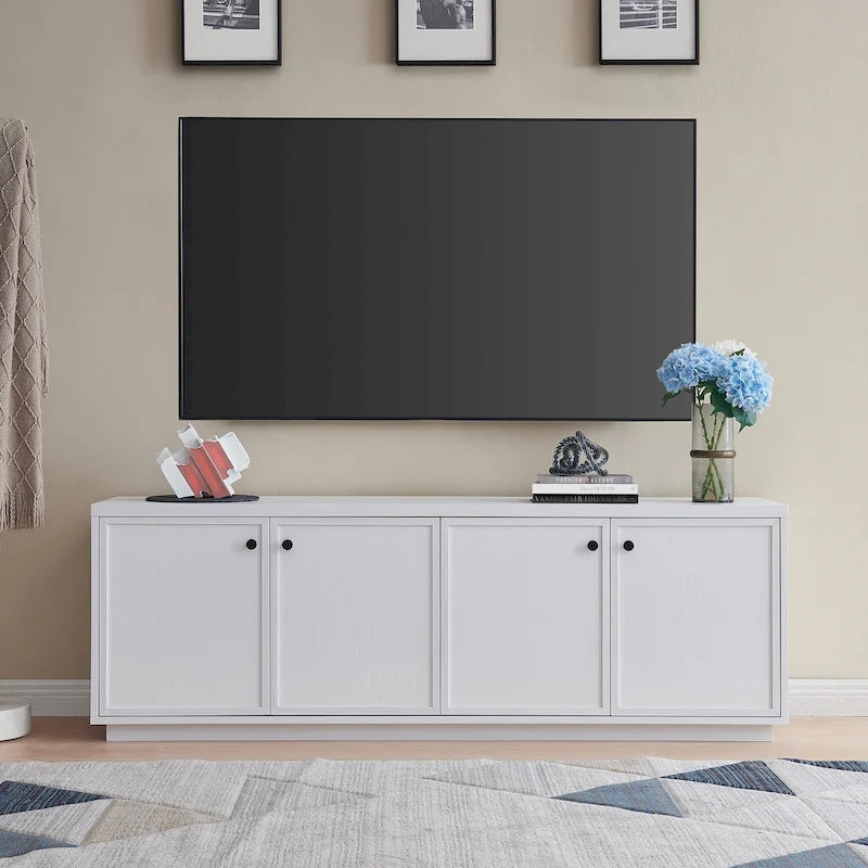 Meuble TV rectangulaire Ormond pour téléviseurs jusqu'à 75 po - 69,63 po de largeur