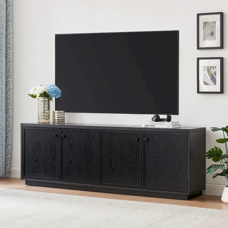 Meuble TV rectangulaire Ormond pour téléviseurs jusqu'à 75 po - 69,63 po de largeur
