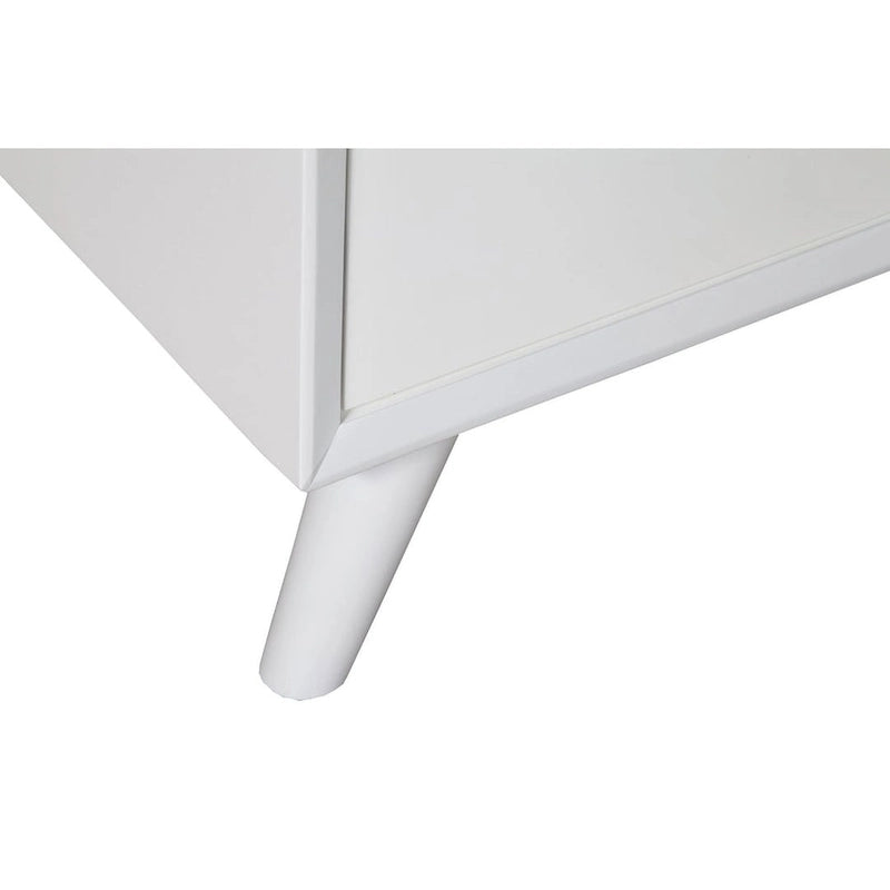 Meuble d'appoint en bois blanc