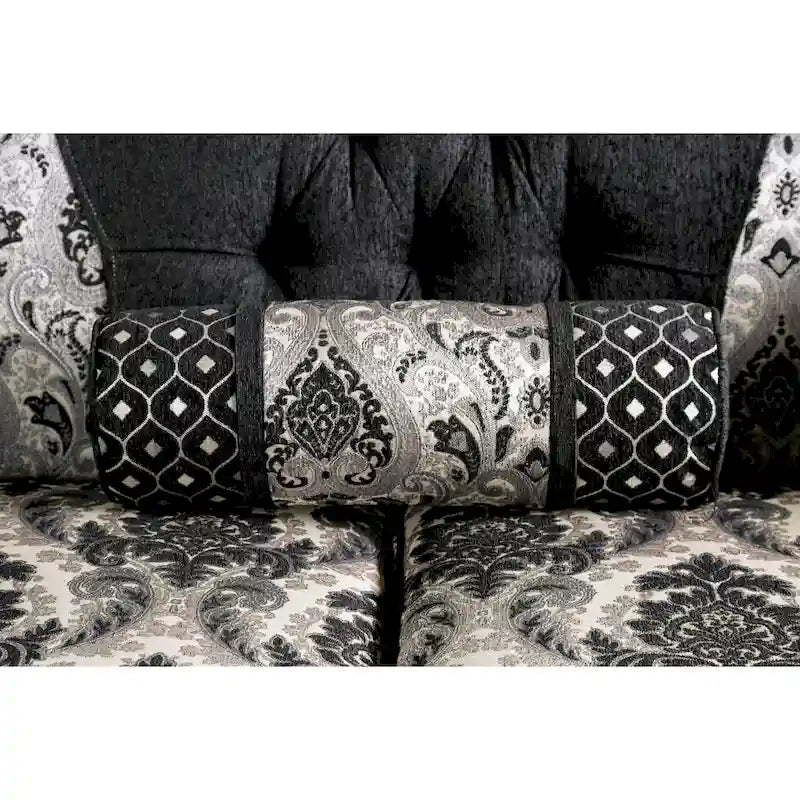 Style semi-rigide en tissu noir traditionnel