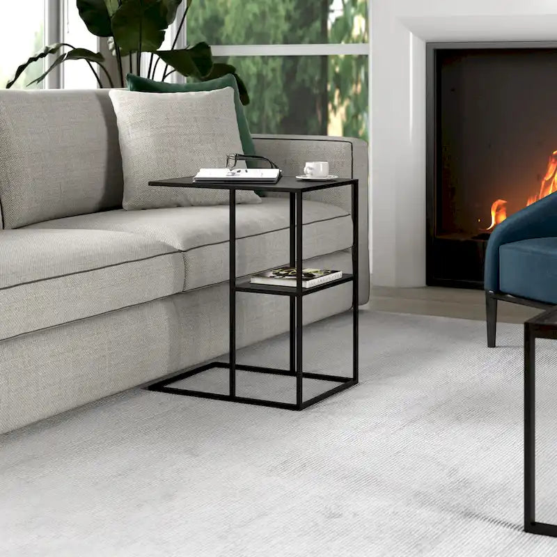 20-inch wide rectangular side table