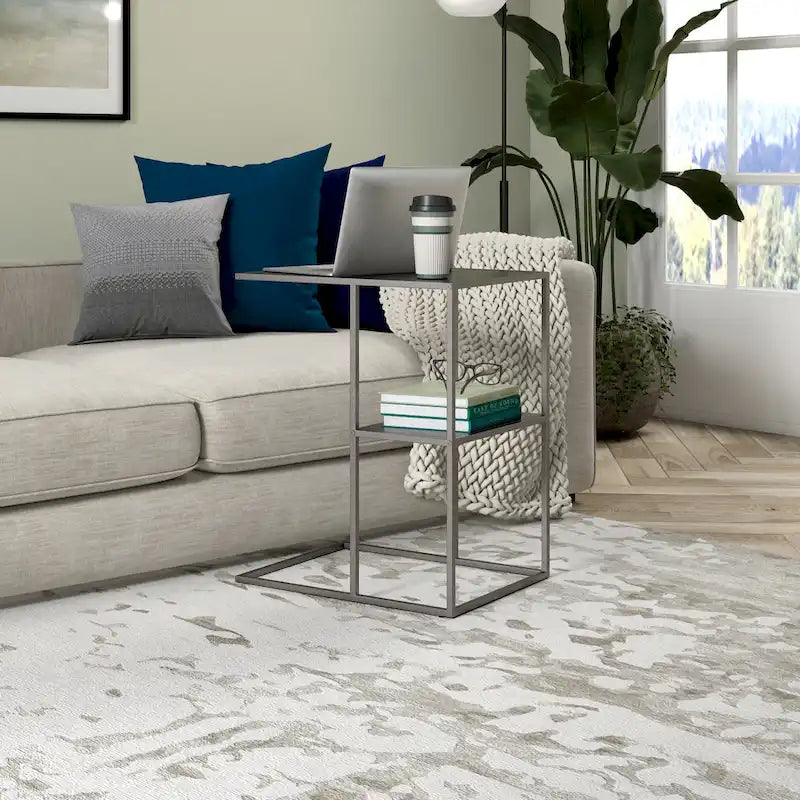 20-inch wide rectangular side table