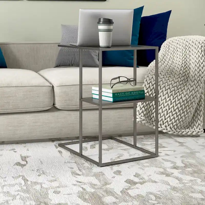 20-inch wide rectangular side table