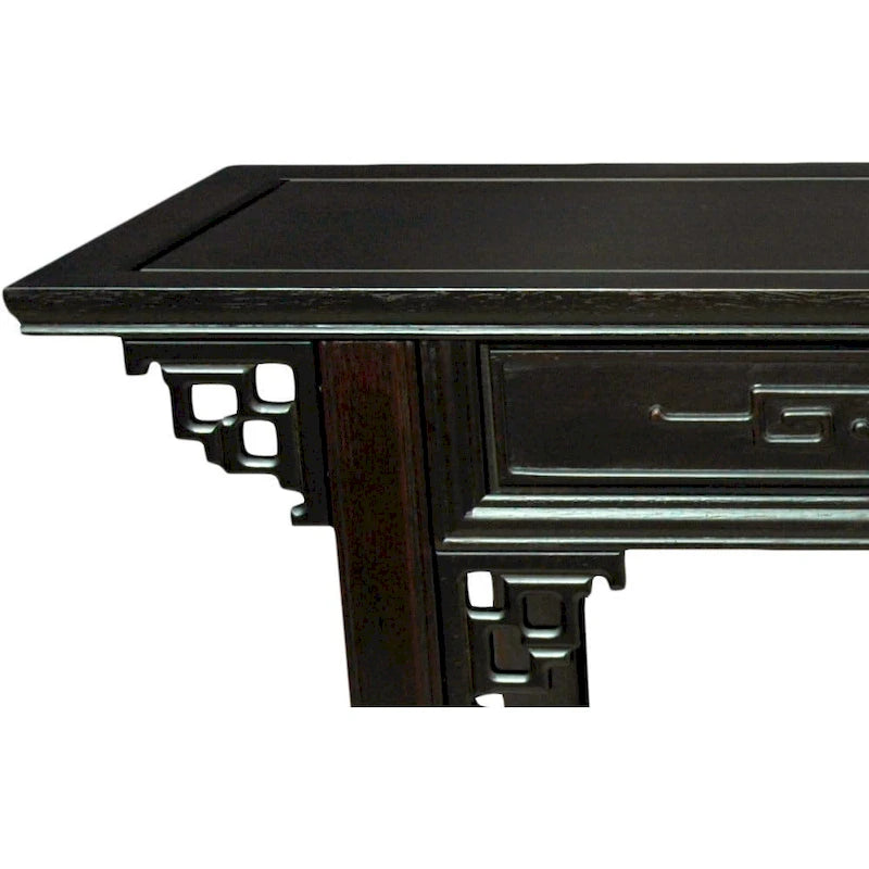 Banc en palissandre fait main