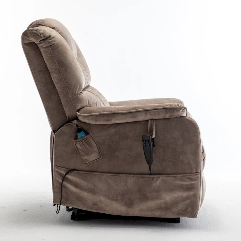 Fauteuil releveur inclinable (180 degrés à plat)