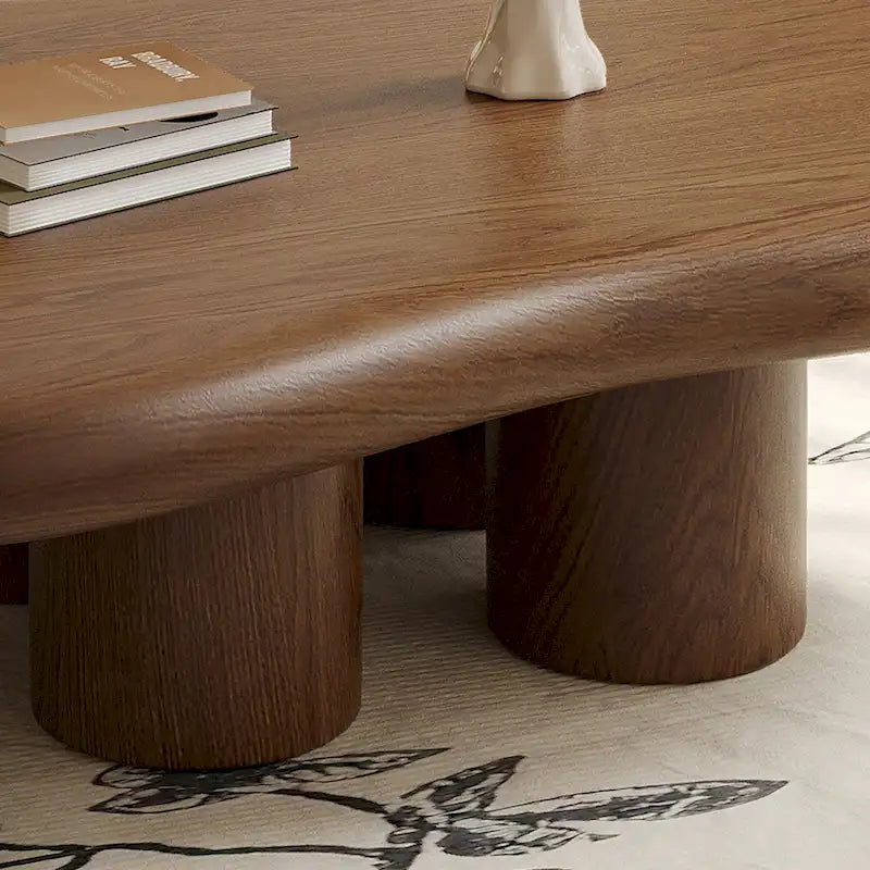 48.43 Table basse moderne en forme de nuage pour salon, table basse à 4 pieds - 48.4