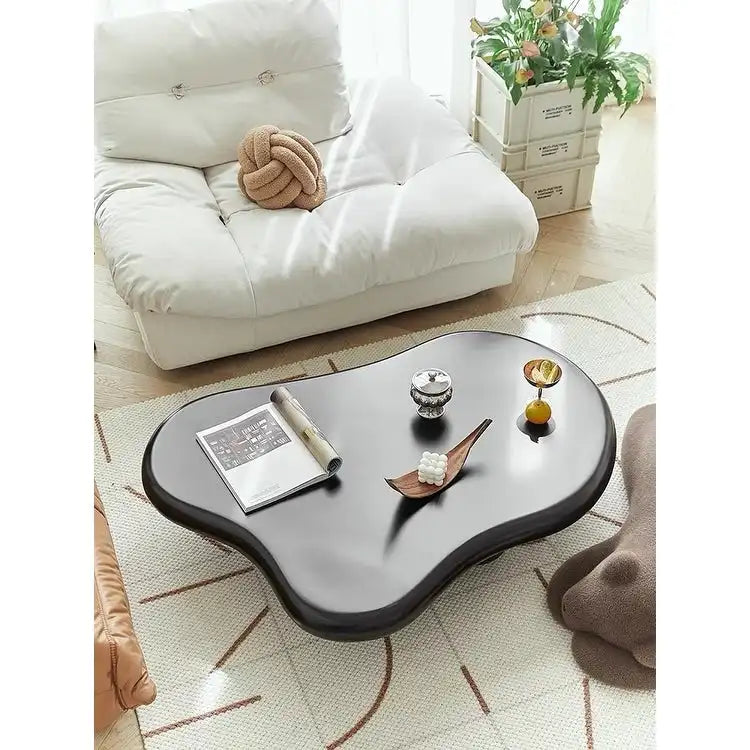 48.43 Table basse moderne en forme de nuage pour salon, table basse à 4 pieds - 48.4