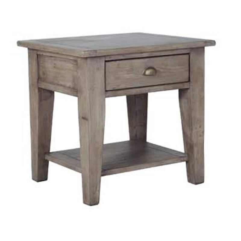 Guéridon en bois recyclé