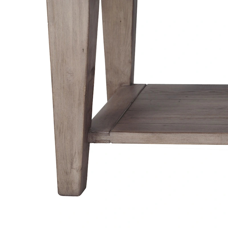 Guéridon en bois recyclé